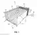 Fig. 02 - Electrohydrodynamic airflow across a heat sink using a non-planar ion emitter array