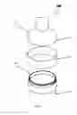 Fig. 06 - Vending machine food bottle with inlet and outlet valve
