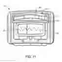Fig. 08 - Dispenser with a wide lid-activation button having a stabilizing rib