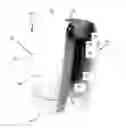 Fig. 01 - Wall mountable dispenser and method of dispensing material