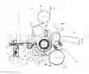 Fig. 01 - TEARING DEVICE OF A CONTINUOUS RIBBON OF PAPER MATERIAL TO BE SUPPLIED ON REWINDING MACHINES, REWINDING MACHINE FOR THE FORMATION OF LOGS OF PAPER EQUIPPED WITH SUCH A DEVICE AND TEARING METHOD OF A CONTINUOUS RIBBON OF PAPER MATERIAL ON REWINDING MACHINES