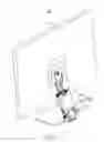 Fig. 02 - SUPPORT STAND FOR FLAT-PANEL MONITOR AND ELEVATING SUPPORT FOR SUPPORT STAND
