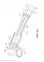 Fig. 12 - Trailer hitch storage apparatus
