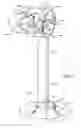 Fig. 02 - Wind Driven Power Generator with Moveable Cam