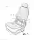 Fig. 02 - Seat assembly with easy entry release mechanism