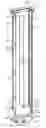 Fig. 01 - Adjustable antenna baffling system