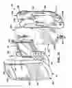 Fig. 10 - Key designs for compact keypad of handheld communication device