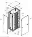 Fig. 01 - Server cabinet with liquid cooling system