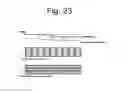 Fig. 22 - Lamp assembly having light source with luminance peak portion at one of the long sides of the light source