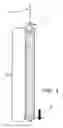 Fig. 04 - Terminal elements for coupling connecting rods and control rods in control rod assemblies for a nuclear reactor