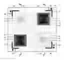 Fig. 01 - Imaging target for testing quality of multiple-magnification focus and image co-registration