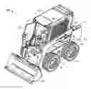 Fig. 01 - Load arm arrangement for a skid-steer loader