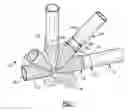 Fig. 02 - Structure having nanophase titanium node and nanophase aluminum struts
