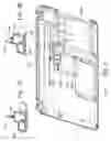 Fig. 06 - Portable electronic device with battery cover and latch