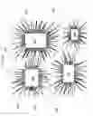 Fig. 05 - Leadless array plastic package with various IC packaging configurations