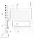Fig. 10 - Leadless array plastic package with various IC packaging configurations