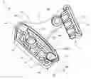 Fig. 01 - Blade tensioner and bracket for blade tensioner including pocket pivot feature