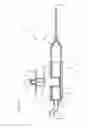 Fig. 04 - Catheter adapter having UV-C antimicrobial radiation source and access window within catheter lumen for intravenous therapy