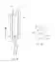 Fig. 05 - Lubricated tampon having invertible flaps for facilitated insertion and removal