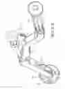 Fig. 09 - Offset cup impactor with a grasping plate for double mobility implants