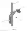Fig. 15 - Tool and method for digital acquisition of a tibial mechanical axis