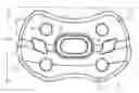 Fig. 01 - Shield for oral devices for infants