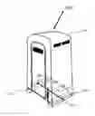 Fig. 01 - Stabilizer system for free-standing portable structure