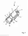 Fig. 11 - Three-state caster assembly with swivel lock and wheel brake