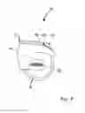 Fig. 12 - Three-state caster assembly with swivel lock and wheel brake