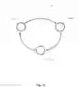 Fig. 14 - Three-state caster assembly with swivel lock and wheel brake