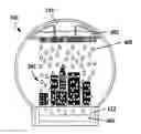 Fig. 01 - Device for creating and displaying liquid-medium movement within a vessel containing a dioramic scene