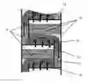 Fig. 01 - Gas-liquid contact column and method using a combination of trays and packings