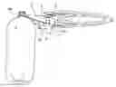 Fig. 01 - Retaining brace having a clamp for grasping bottle necks
