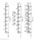 Fig. 17 - Semiconductor device and method of forming WLP with semiconductor die embedded within penetrable encapsulant between TSV interposers
