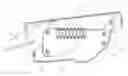 Fig. 01 - Device for synchronizing the tilt of a chair back and seat