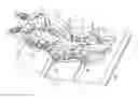 Fig. 01 - Track with rotating bushings for track-type vehicles with improved sliding bearings