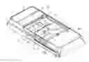 Fig. 01 - Front panel assembly having a sliding door mechanism