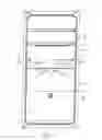 Fig. 05 - Front panel assembly having a sliding door mechanism