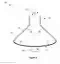 Fig. 03 - Cathodoluminescent phosphor lamp having extraction and diffusing grids and base for attachment to standard lighting fixtures