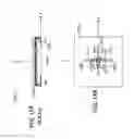 Fig. 14 - Patch antenna with capacitive radiating patch