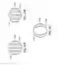 Fig. 23 - Patch antenna with capacitive radiating patch
