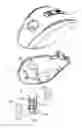 Fig. 01 - MOUSE HAVING ADJUSTABLE WEIGHT CARTRIDGE AT ITS CENTER OF GRAVITY