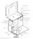 Fig. 04 - Two-Piece Hinged Housing and Frame for a Printer