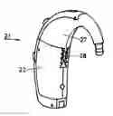 Fig. 01 - Bendable hearing device