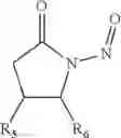 Fig. 17 - Method of controlling the growth of microorganisms by a composition containing isolated or in vitro synthesized nitrosoamides
