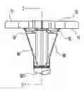 Fig. 01 - MODULAR BONE IMPLANT, TOOLS, AND METHOD