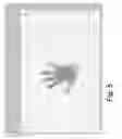 Fig. 05 - Automatic orientation of items on a touch screen display utilizing hand direction