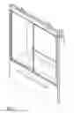 Fig. 07 - Shower door storage assembly