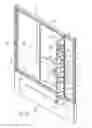 Fig. 09 - Shower door storage assembly