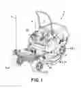 Fig. 02 - Mower with four wheel steering and hydraulic four wheel drive